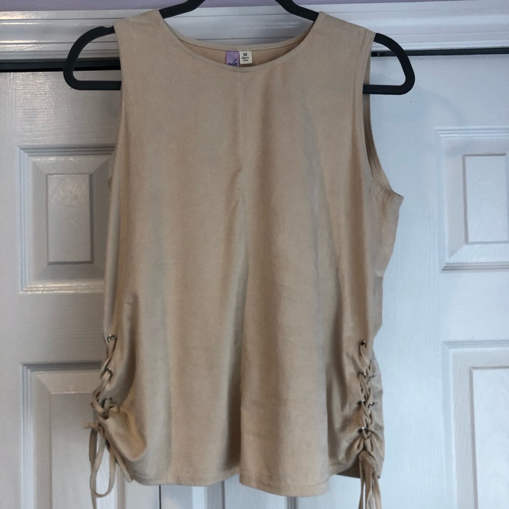 Cream Tank